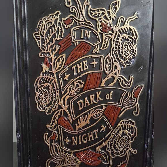 New Witchy Spooky Threshold 6" Book of Spells Black Candle - Picture 7 of 11